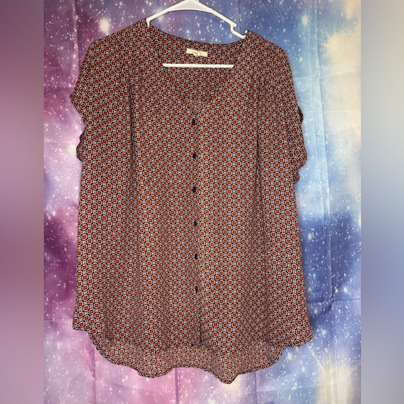 Pleione Tops - Pleione printed blouse 🛍